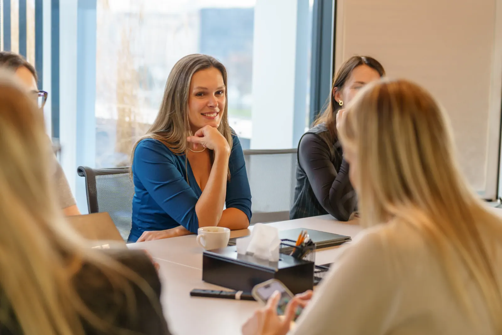 Konzultantka Human Capital vede workshop pro firemní tým